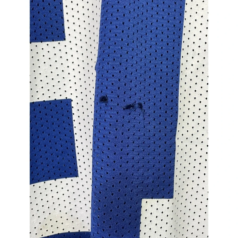 JASON SEHORN New York Giants‎ Adidas Sz XL Blue Jersey (B13) Vintage EUC